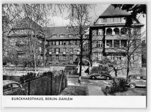 Berlin-Zehlendorf, Dahlem. Burckhardthaus ungelaufen Gute Erhaltung.