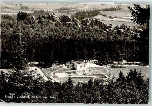 Viechtach Freibad mit Großem Pfahl