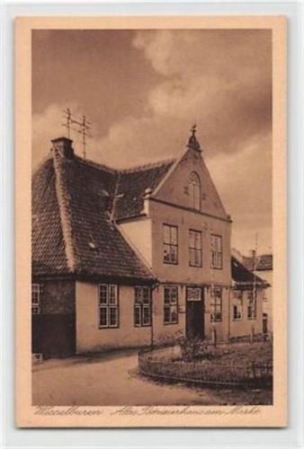 Wesselburen. Altes Patrizierhaus am Markt ungelaufen Sehr gut erhalten.
