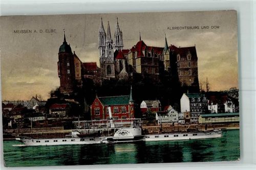 Meißen Albrechtsburg Dom Dampfschiff Karlsbad