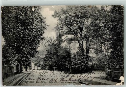 50321 W5040 Brühl , Rheinl 1915 - Ecke Cöln- u. Kaiserstraße