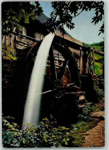 Loffenau Plotzsägemühle Wasserrad