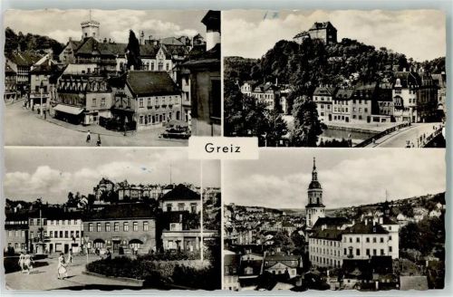 Greiz Stadtkirche Oberes Schloß Elsterbrücke