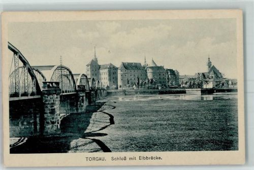 Torgau Schloss Elbbrücke