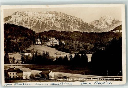 Bad Adelholzen mit Rauschberg und Sontagshorn