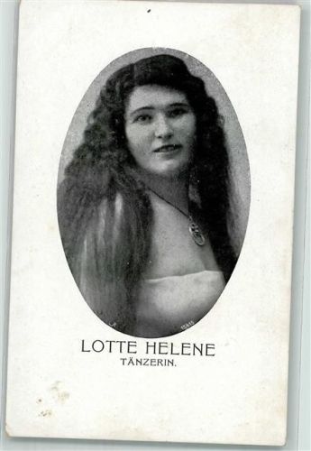 Lotte Helene Tänzerin AK