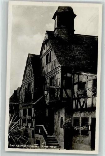 65385 W6220 Assmannshausen - Altes Haus Fachwerk