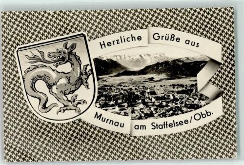Murnau Wappen Herzliche Grüße aus Murnau