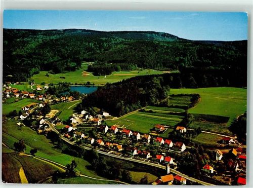 Friedenfels See Fliegeraufnahme