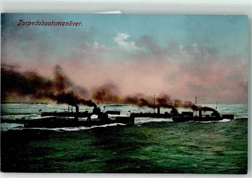 Schiffe Torpedobootsmanöver