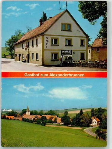 Pfaffenhofen Gasthaus zum Alexanderbrunnen Briefkasten