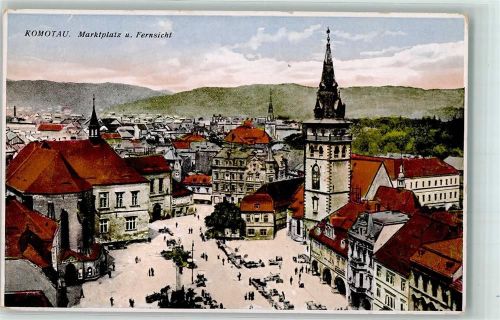 Chomutov Komotau - Marktplatz