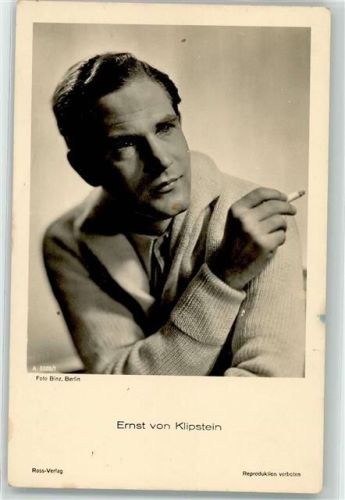Erich von Klipstein Zigarette Ross Verlag 3328-1