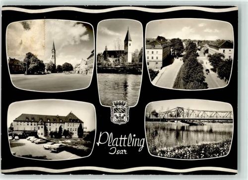 Plattling Wappen Auto