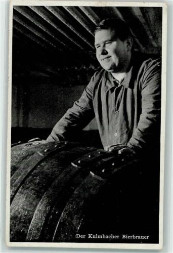 95326 W8650 Kulmbach Foto AK Der Kulmbacher Bierbrauer