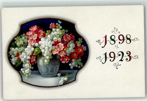 1923 1898-1923 Maiglöckchen Meissner u. Buch Serie 2372