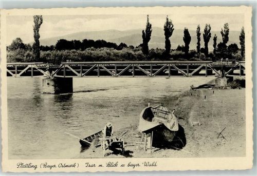 94447 W8350 Plattling Foto AK Isar Ruderboot