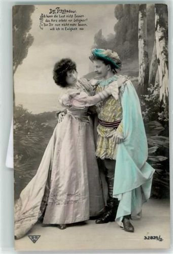 1908 Der Troubadour Serie 32829-2 AK