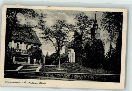 04774 O7261 Schmannewitz - Dahlener Heide Gefallenendenkmal