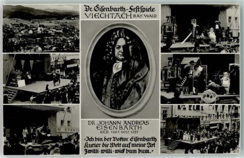 Viechtach Dr. Eisenbarth Festspiele Porträt Bühnenbilder