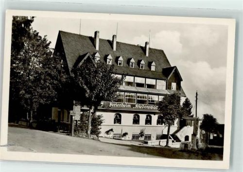 Kurort Bärenburg FDGB Erholungsheim Friedenswacht