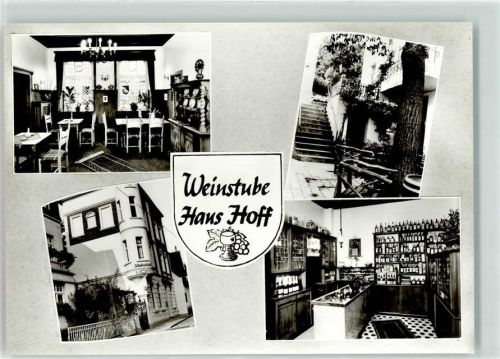 53604 W5340 Rhöndorf , Rhein - Gasthaus Weinstube Hans Hoff