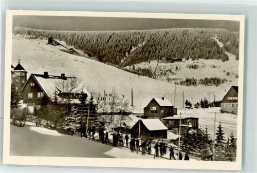 09484 O9312 Oberwiesenthal - Winter Skifahrer