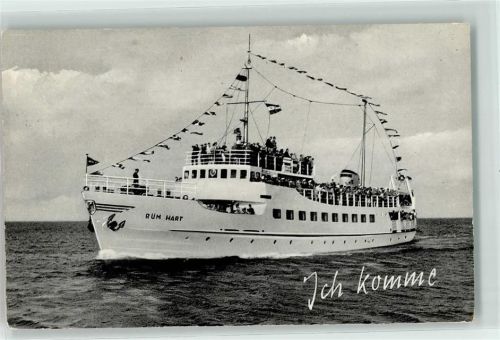 25938 W2270 Wyk auf Föhr - Ausflugsdampfer M.S. Rüm Hart