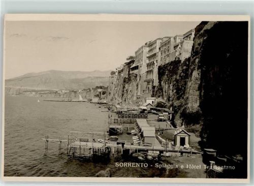 80067 Sorrento - Spiaggia e Hotel Tramontano