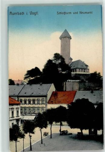 Auerbach 1915 Schlossturm Neumarkt
