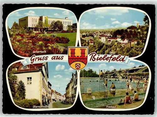 Bielefeld Oetkerhalle Obernstraße Freibad