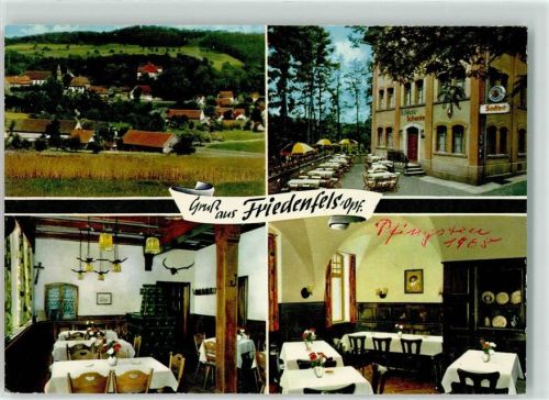 Friedenfels Schloßbrauerei Schloßschenke Gaststube Kachelofen Außenterrasse