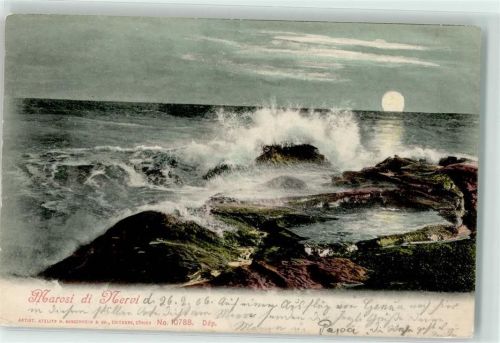 Genova 1906 Nervi Brandung