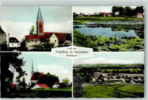 Fridolfing Teich Kirche