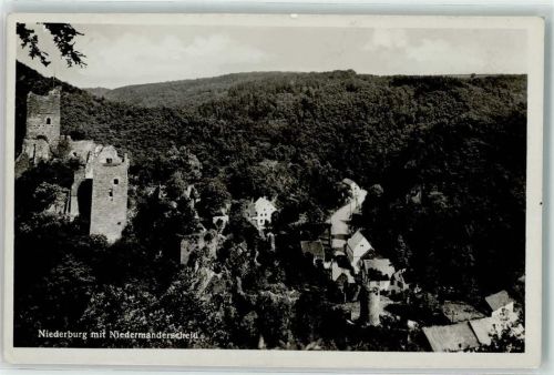 Niedermanderscheid Ruine Niederburg