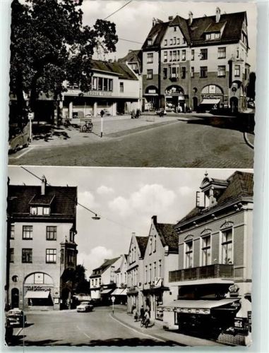 28195 W2800 Blumenthal Gebrauchsspuren Geschäftszentrum Landrat Christians Straße Oldtimer Fahrrad Zigarettenautomat
