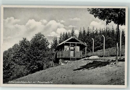 Ansbach Sanatorium Strüth Schweizerhäuschen mit Bauernstube