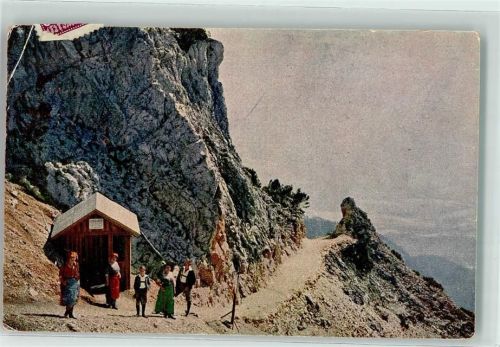 Raxalpe Raxgmoa Törl 2009 m Steig Gelberhütte Hüttenstempel Otto Schutzhaus Tracht