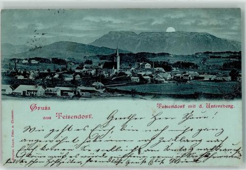 83317 W8221 Teisendorf 1899 Gebrauchsspuren Mondschein