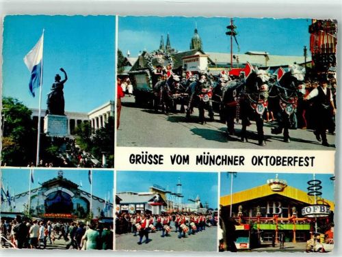München Wiesn , Festgespann , Brauereigespann , Bier