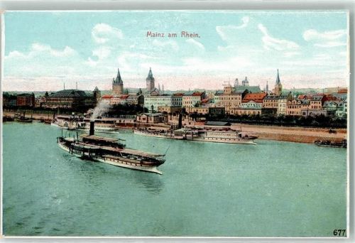 Mainz Seitenraddampfer