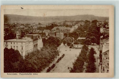Bonn Kaiserplatz Poppelsdorfer Allee Kutschen Brunnen