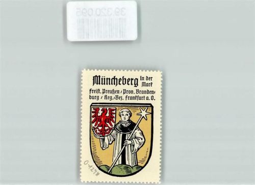 Müncheberg Wappen Mönch Kaffee Hag Nr. 44