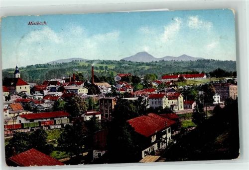 83714 W8160 Miesbach 1913 - Eisenbahn Bahnhof