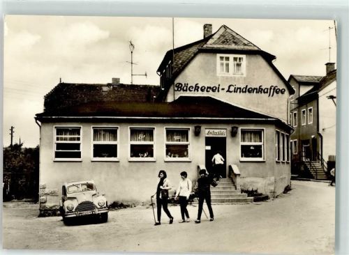 Schöna Bäckerei Lindenkaffee Wanderer EMW 340 Oldtimer