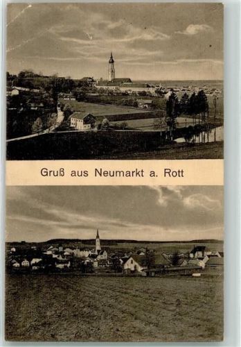 84494 W8267 Neumarkt-Sankt Veit 1915 Gebrauchsspuren