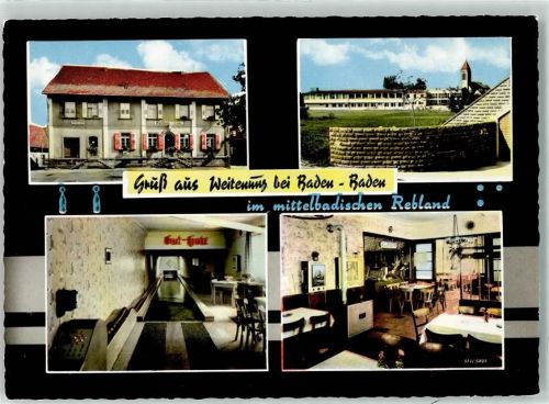Weitenung Gasthaus zur Linde Kegelbahn Spielautomat
