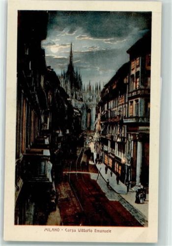 Milano Corso Vittorio Emanuele Cattedrale Straßenbahn Tram