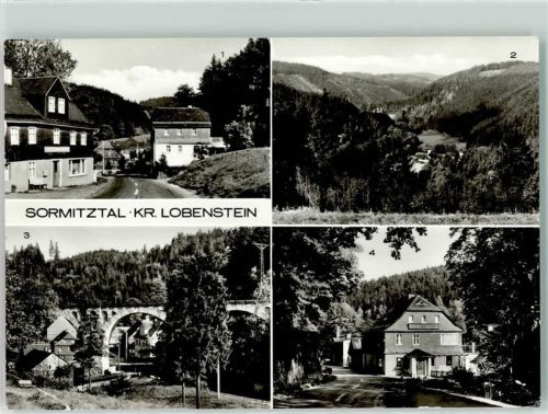 Lobenstein Konsum Gasthaus zum Sormitztal Bärenmühle Heinrichshütte Brücke Viadukt