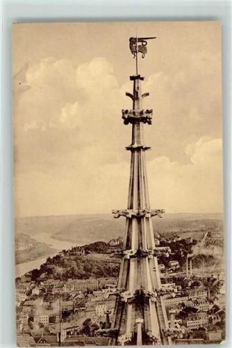 Meißen Dom Südturm Helmspitze Dombau Serie 2 Nr. 2